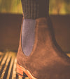 Men's Chocloate/Navy Chelsea Boot